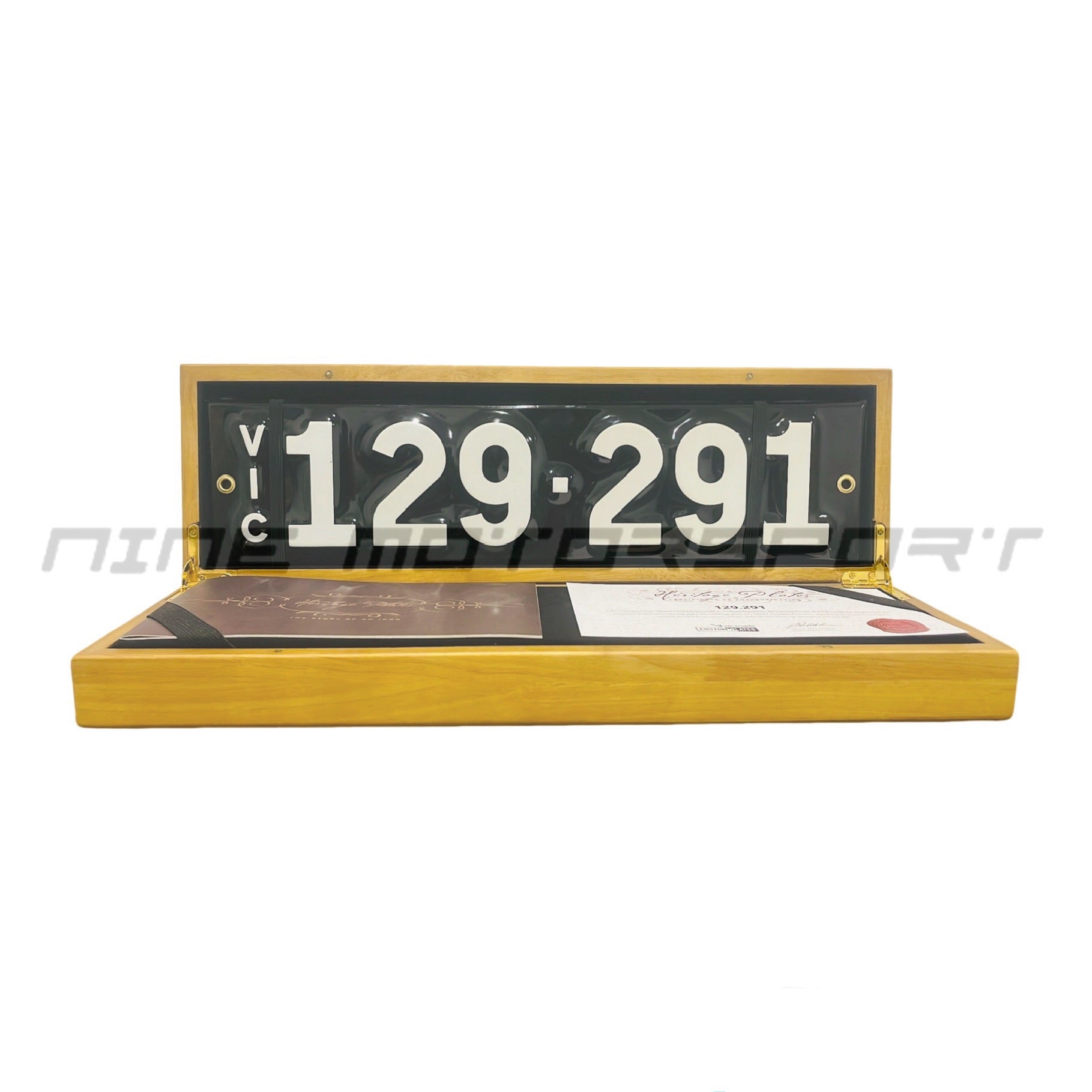 Heritage Number Plate 129.291 - Nine Motorsport