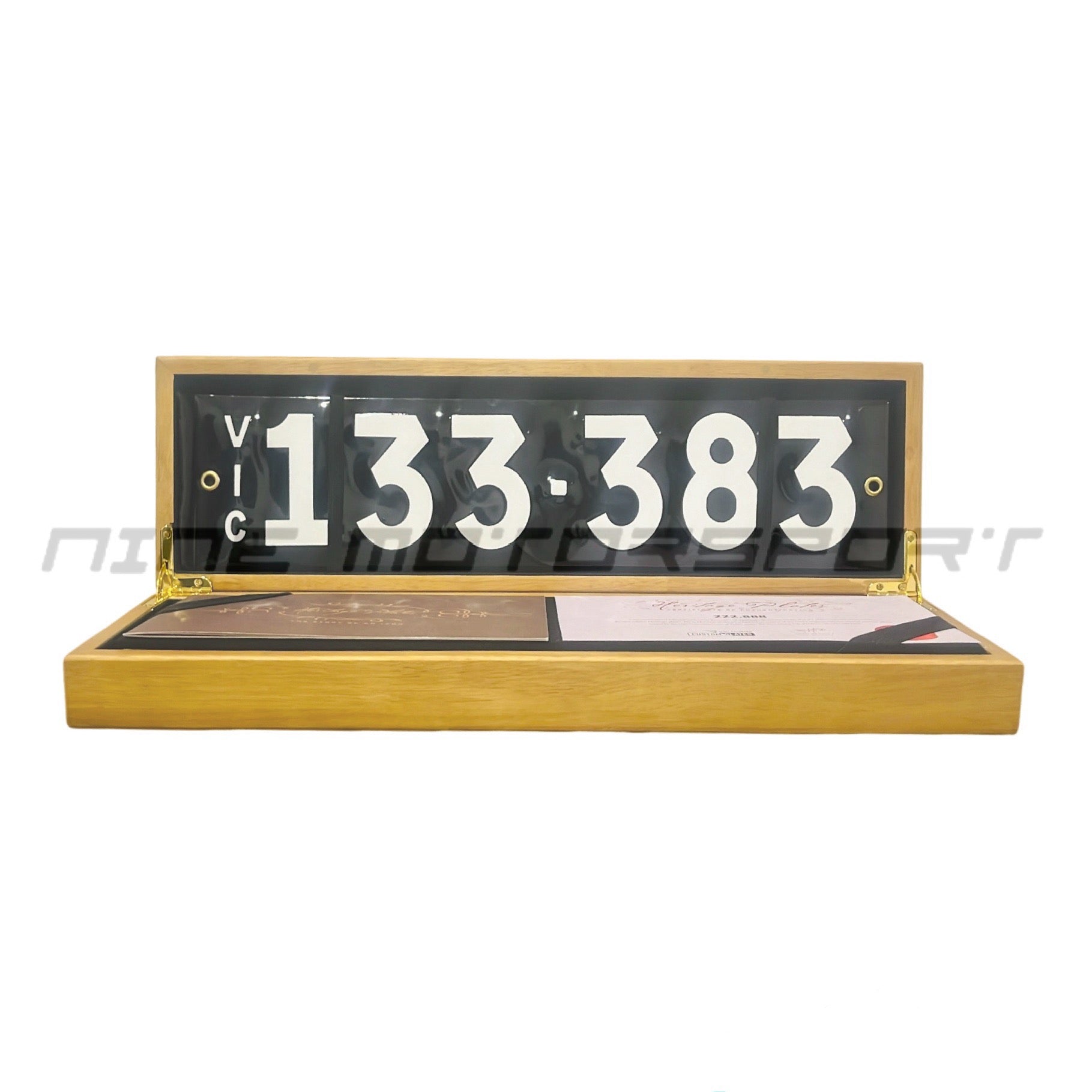 Heritage Number Plate 133.383 - Nine Motorsport