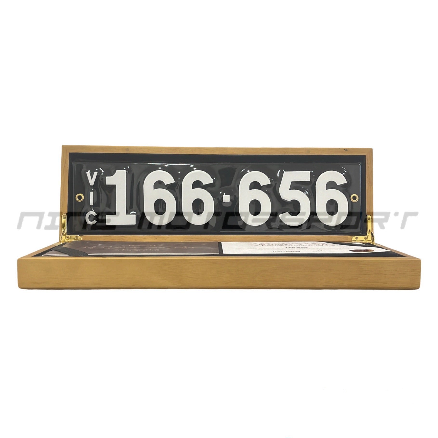 Heritage Number Plate 166.656 - Nine Motorsport