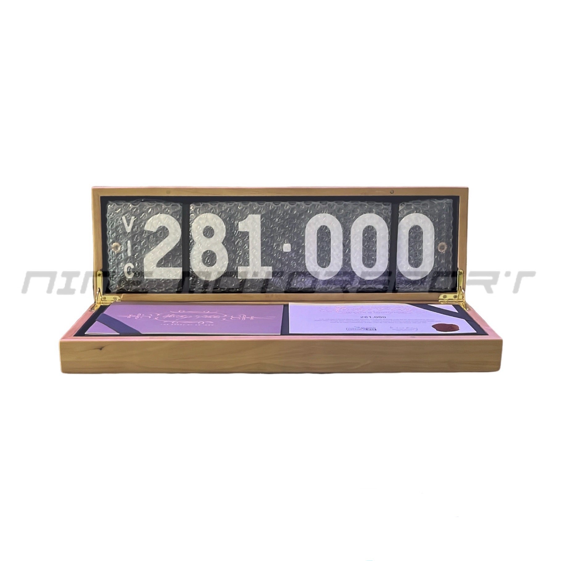 Heritage Number Plate 281.000 - Nine Motorsport