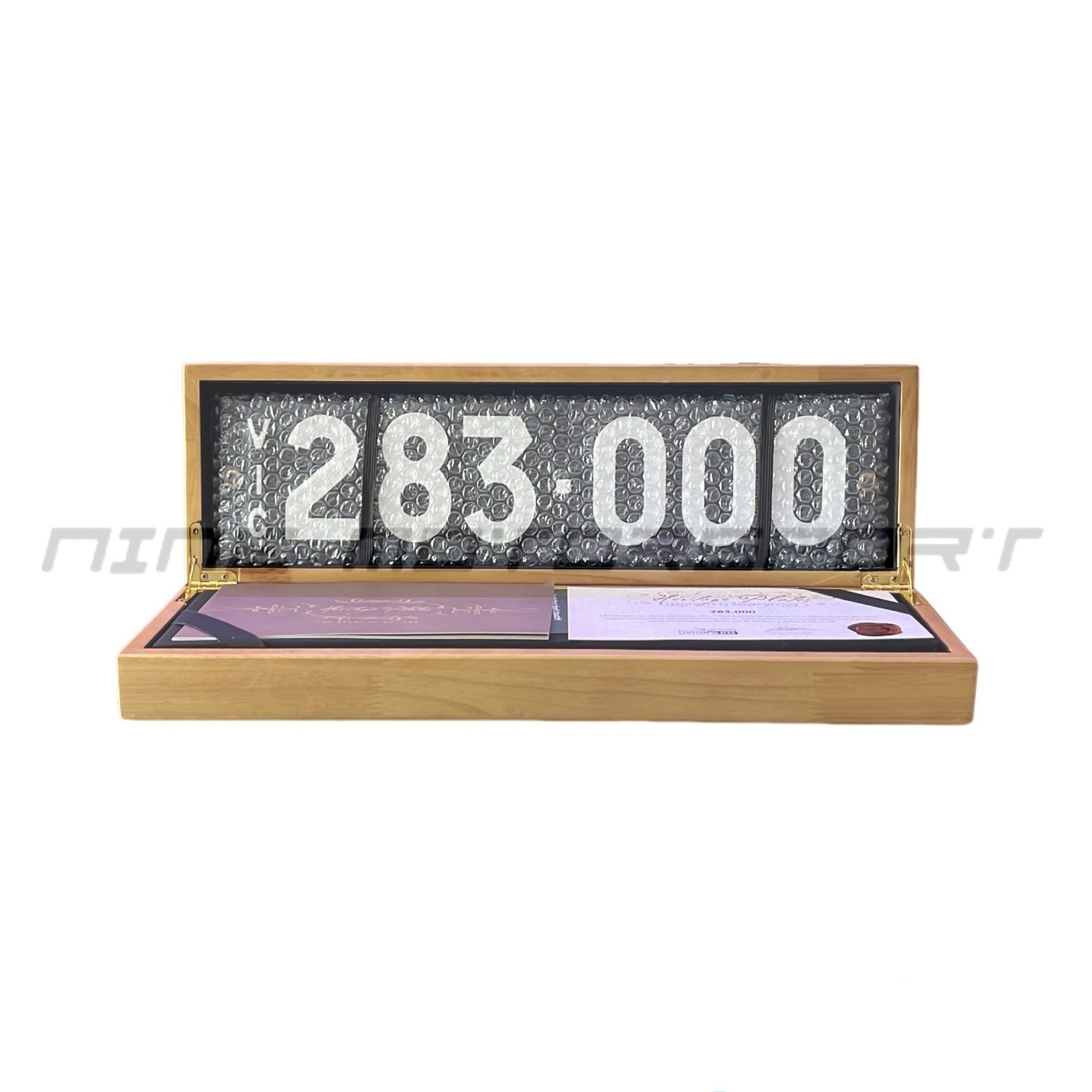 Heritage Number Plate 283.000 - Nine Motorsport