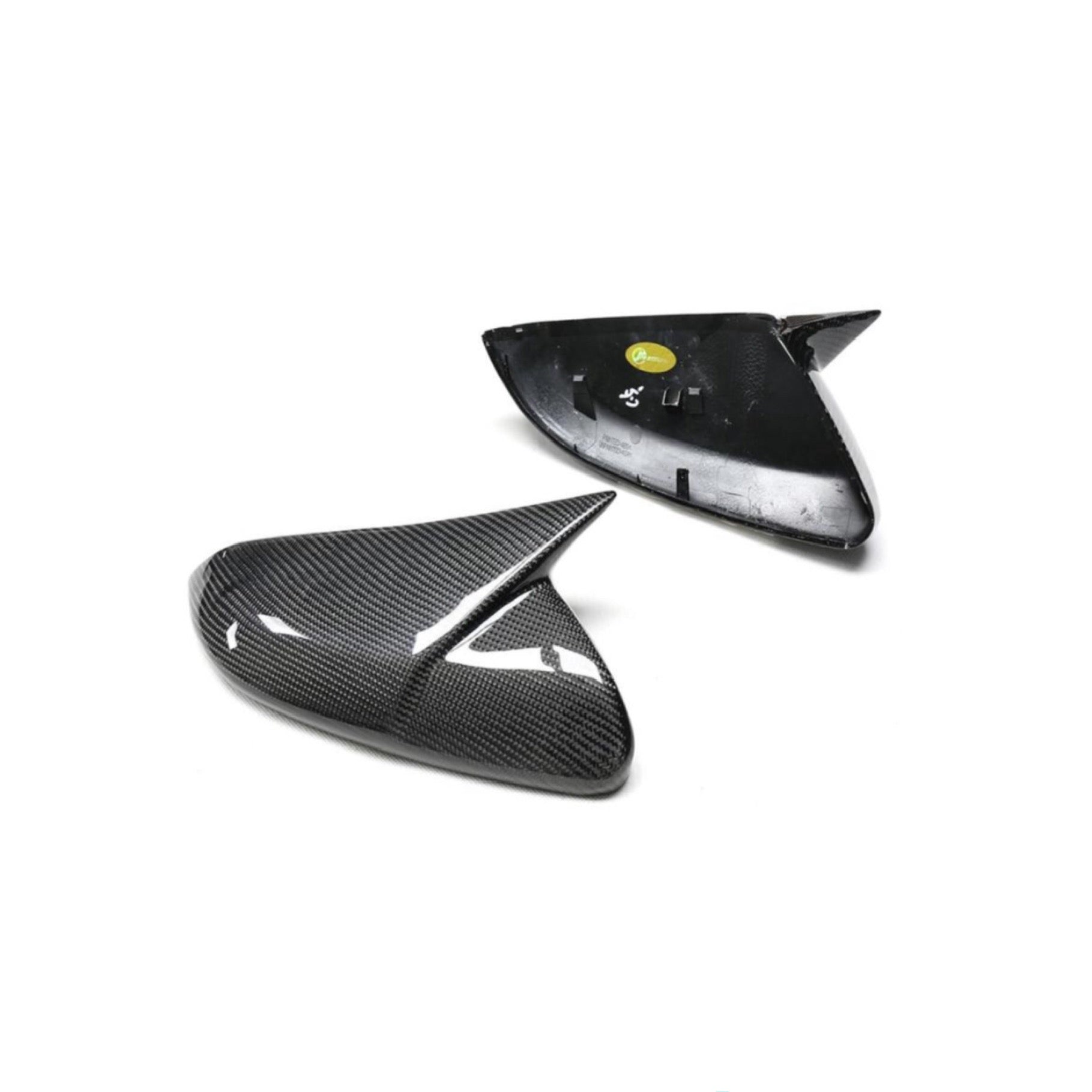 Honda Civic FC1 FK8 (Gen 10 2016 - 2021) M Style Carbon Fibre Mirror Caps - Nine Motorsport