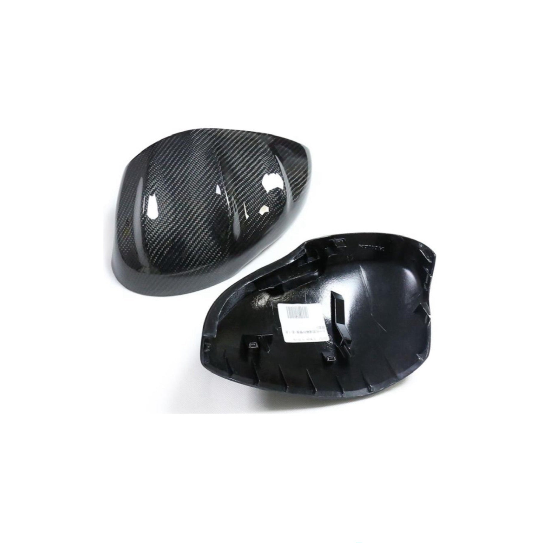 Honda Civic (Gen 11 2022+) Carbon Fibre Mirror Caps MUGEN Style - Nine Motorsport