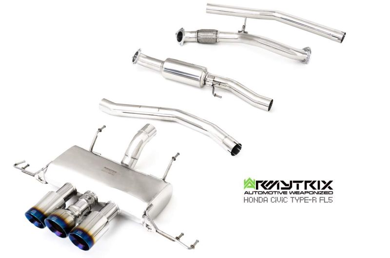 Armytrix Stainless Steel Valvetronic Cat Back Exhaust System Honda Civic Type R FL5 23+