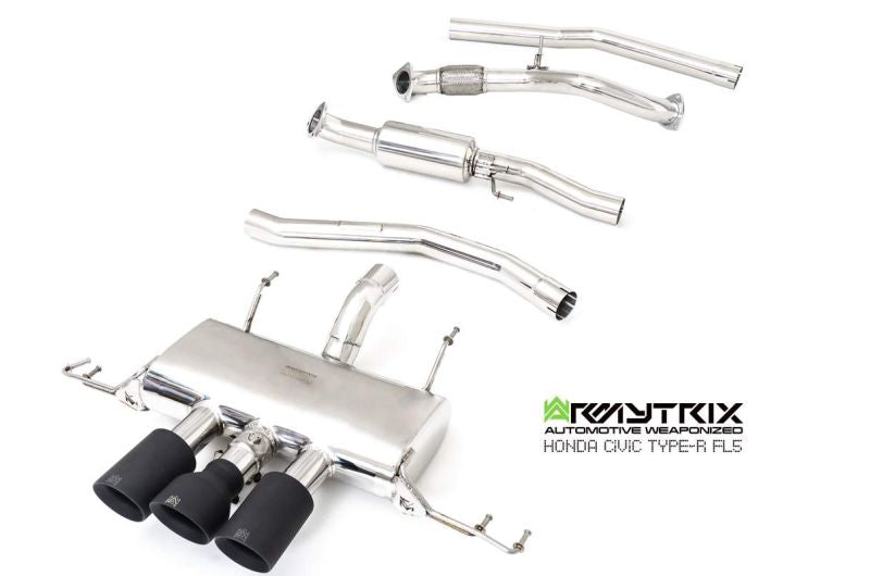 Armytrix Stainless Steel Valvetronic Cat Back Exhaust System Honda Civic Type R FL5 23+