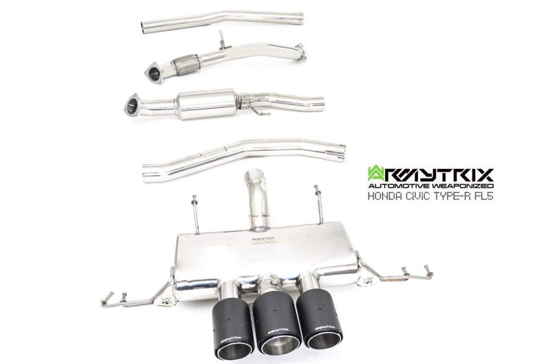 Armytrix Stainless Steel Valvetronic Cat Back Exhaust System Honda Civic Type R FL5 23+
