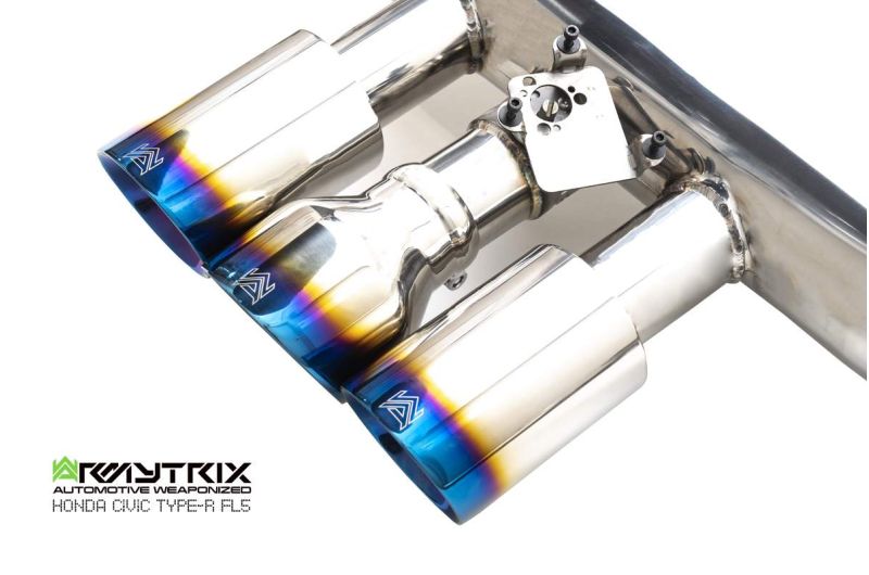 Armytrix Stainless Steel Valvetronic Cat Back Exhaust System Honda Civic Type R FL5 23+