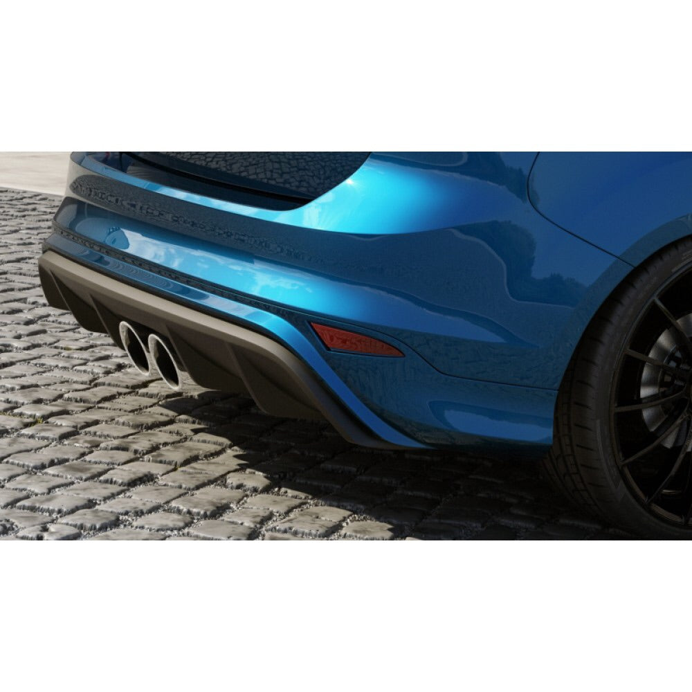 Maxton Design Front Ford Focus Mk 3 ST Rear Diffuser (Prefacelift)