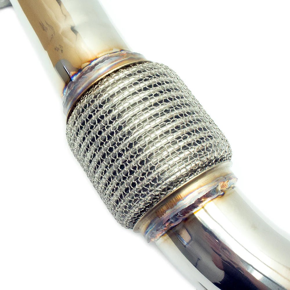 Invidia 70mm Front Pipe/Catted Down Pipe Combo - Honda Civic Inc RS FC/FK 16 - 21 (1.5T) - Nine Motorsport