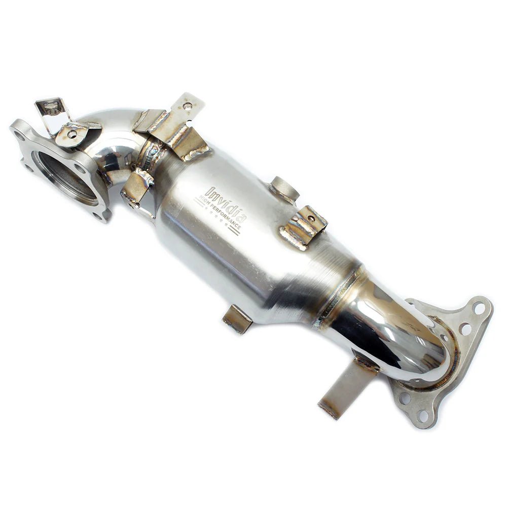 Invidia 70mm Front Pipe/Catted Down Pipe Combo - Honda Civic Inc RS FC/FK 16 - 21 (1.5T) - Nine Motorsport