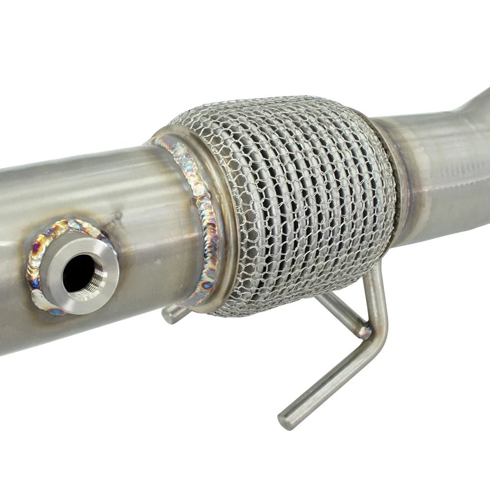 Invidia Down Pipe with High Flow Cat - VW Golf GTI Mk7, Mk7.5 - Nine Motorsport