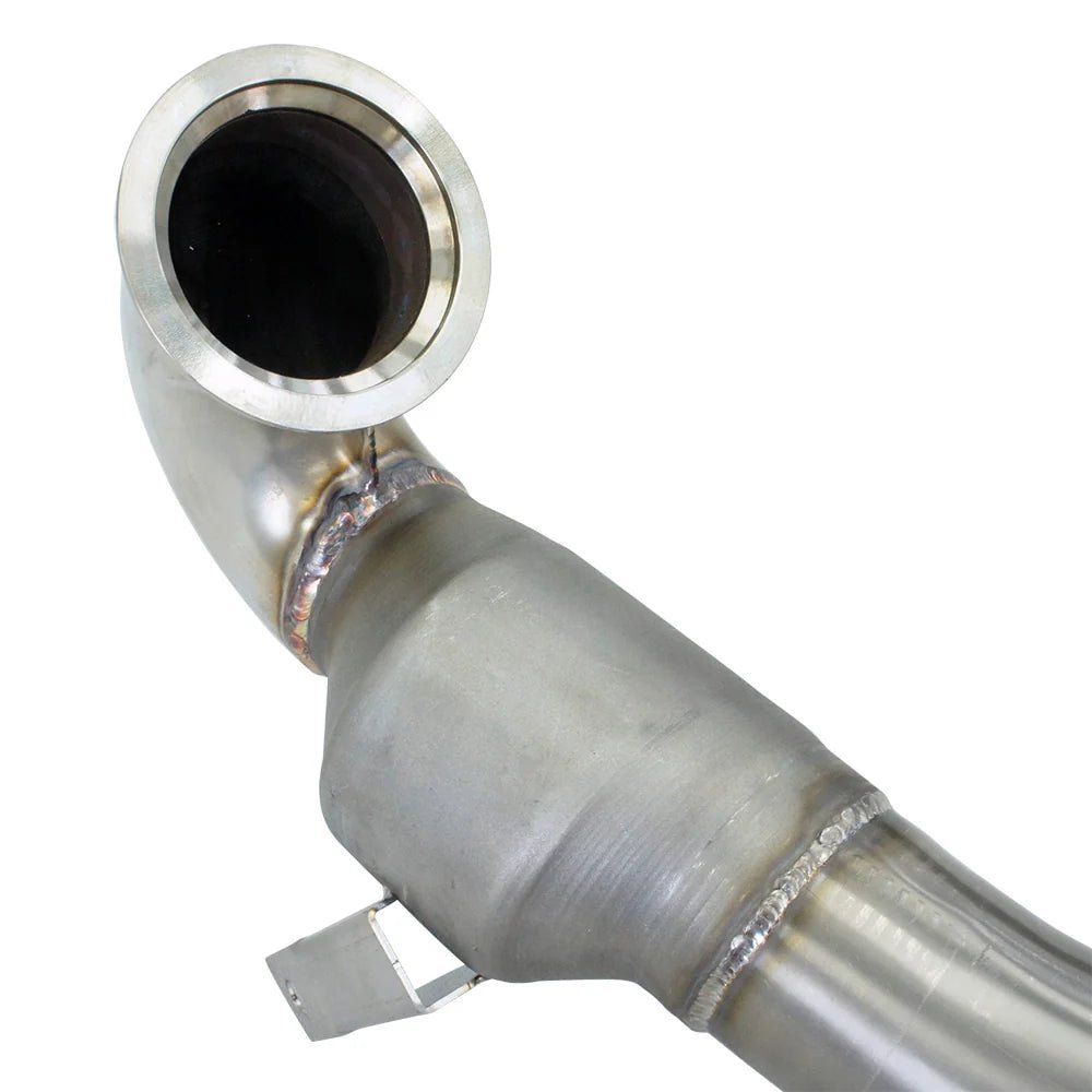 Invidia Down Pipe with High Flow Cat - VW Golf GTI Mk7, Mk7.5 - Nine Motorsport