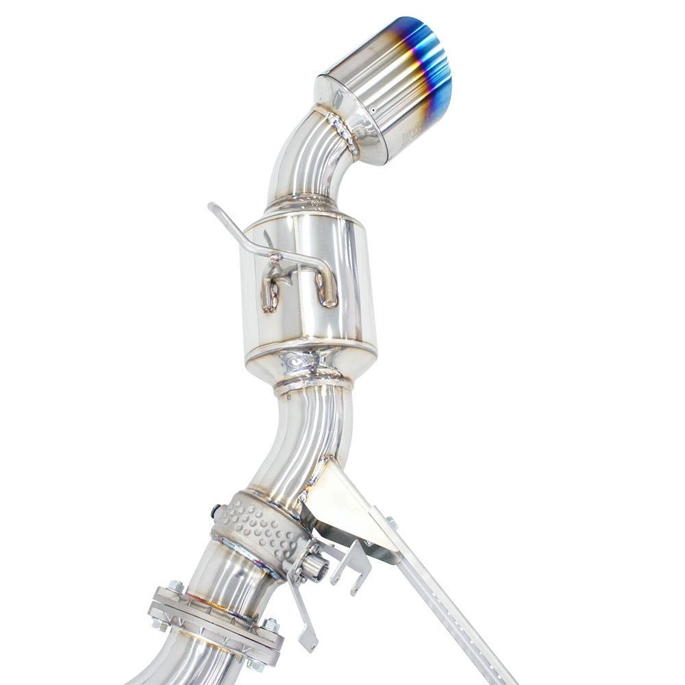 Invidia Dual N1 Turbo Back Exhaust w/Catted Down Pipe, Ti Tips - Toyota Supra A90 19+ - Nine Motorsport