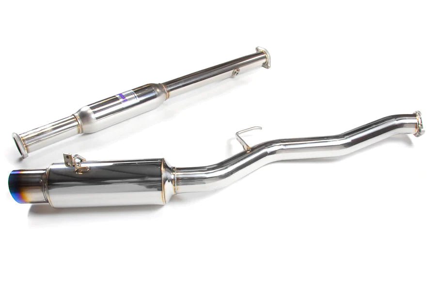 Invidia N1 Cat back Exhaust w/Ti Tip - Mitsubishi Evo 7 - 9 CT9A - Nine Motorsport