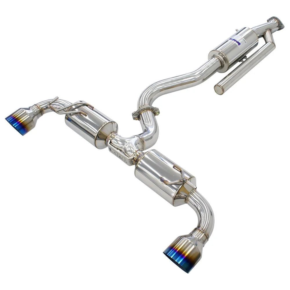Invidia N2 Cat Back Exhaust w/Ti Tips - Toyota Yaris GR XPA16R - Nine Motorsport