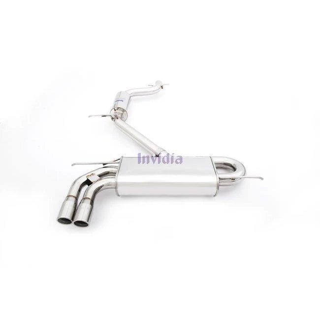 Invidia Q300 Cat Back Exhaust w/SS Tips - VW Golf GTI Mk5 - Nine Motorsport