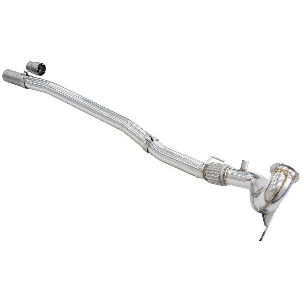 Invidia Q300 Valved Turbo Back Exhaust w/Round Ti Rolled Tips - VW Golf R Mk7.5 - Nine Motorsport