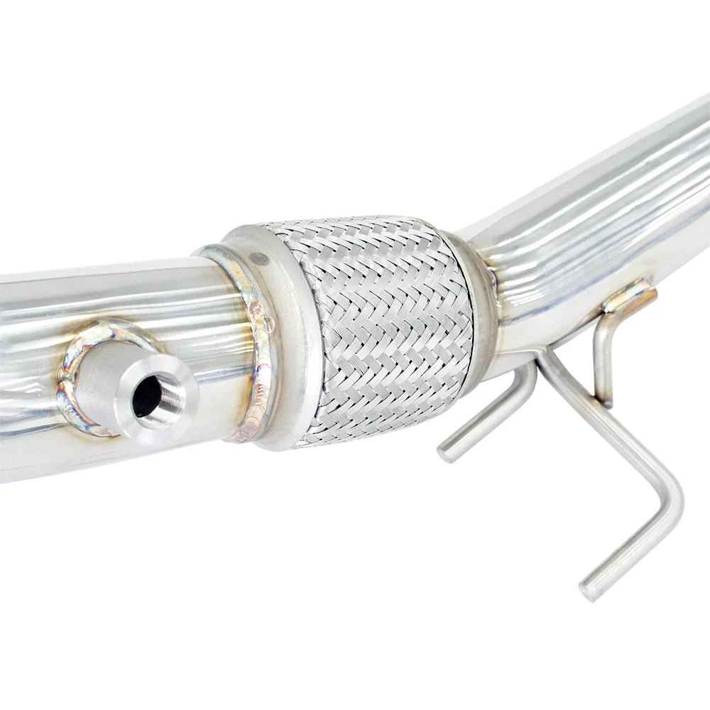 Invidia R400 Valved Turbo Back Exhaust w/Round Ti Tips - VW Golf R Mk7.5 - Nine Motorsport