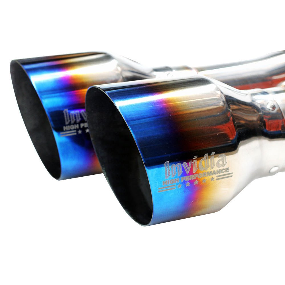 Invidia R400S Cat Back Exhaust w/Ti Straight Cut Tips - Subaru WRX VB 22+ (Sedan) - Nine Motorsport