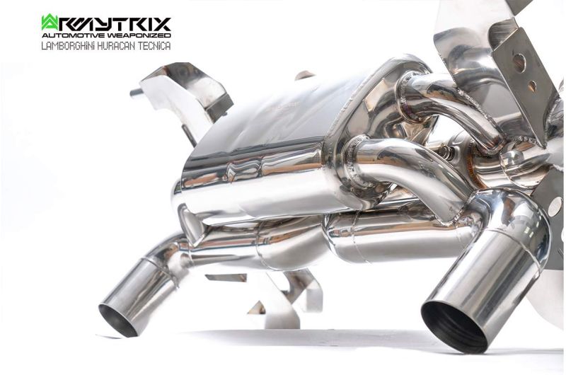 Armytrix Stainless Steel Valvetronic Cat Back Exhaust System Lamborghini Huracan Performante/EVO LP640-4 17-19