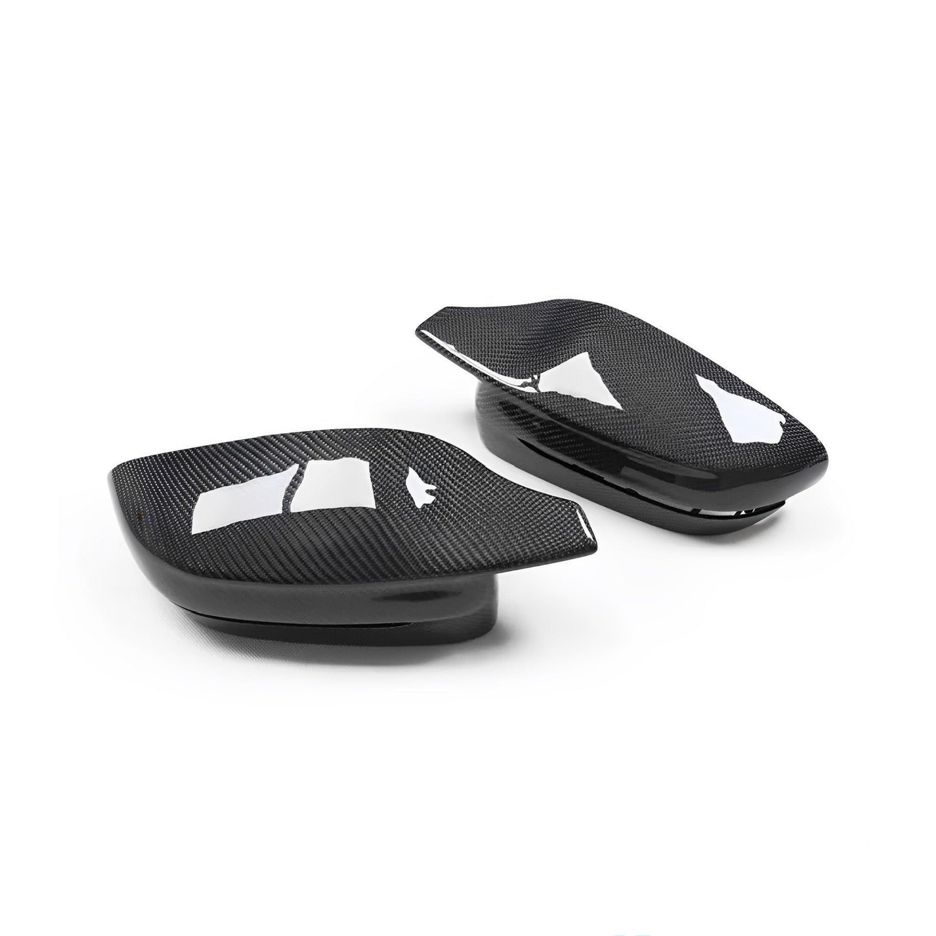 M Performance Style Carbon Fibre Mirror Caps for BMW 5/8 Series G30 G31 G14 G15 G16 - Nine Motorsport