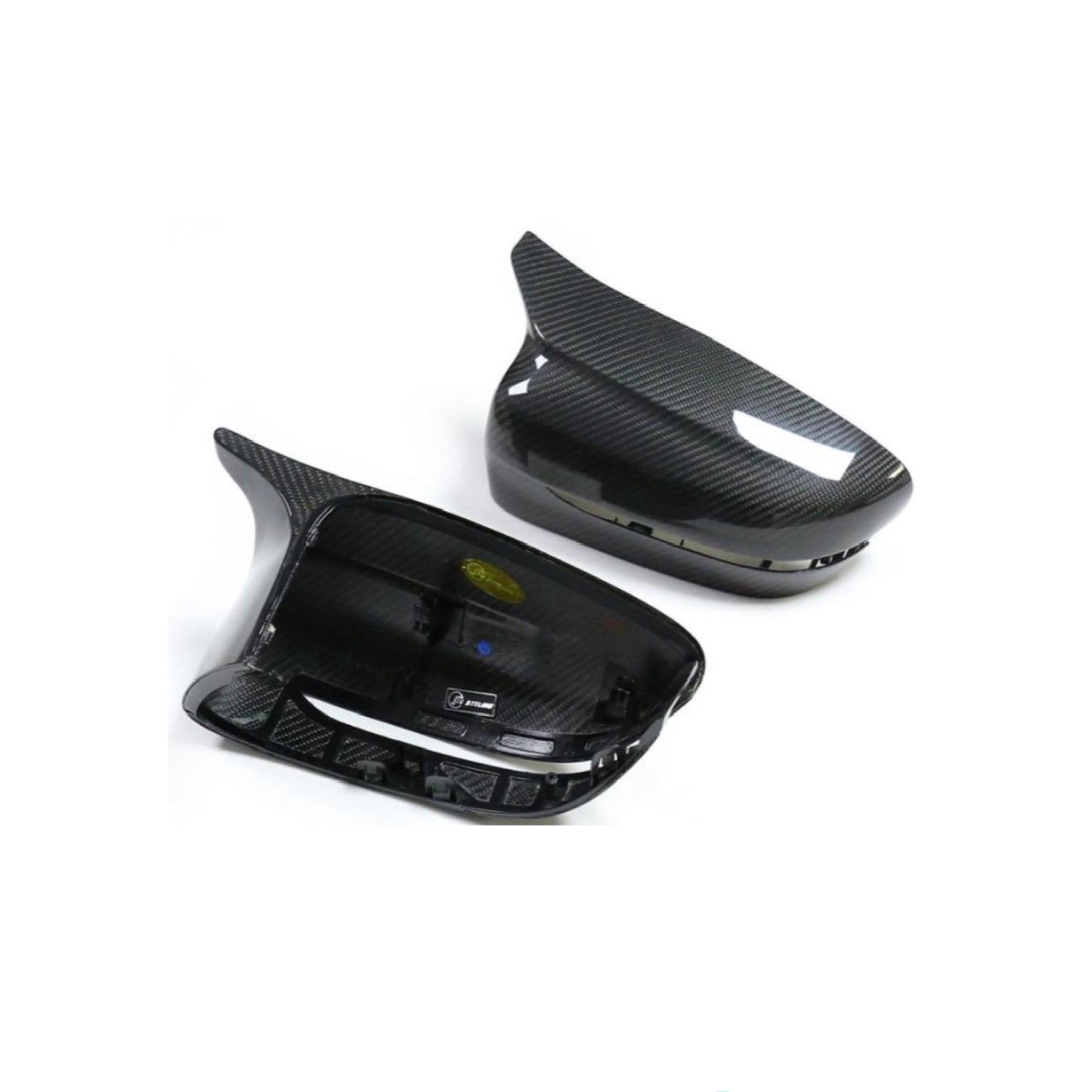 M Style Carbon Fibre Mirror Caps for BMW 5/8 Series G30 G31 G14 G15 G16 - Nine Motorsport