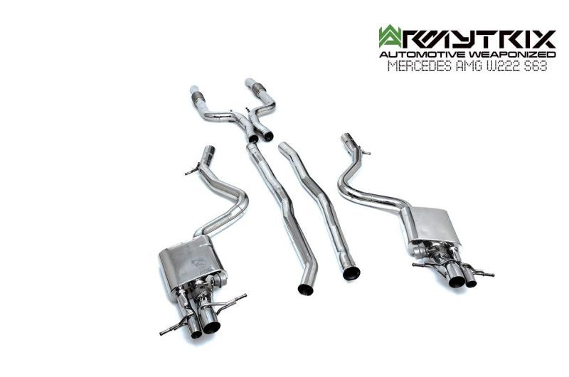 Armytrix Stainless Steel Valvetronic Cat Back Exhaust System