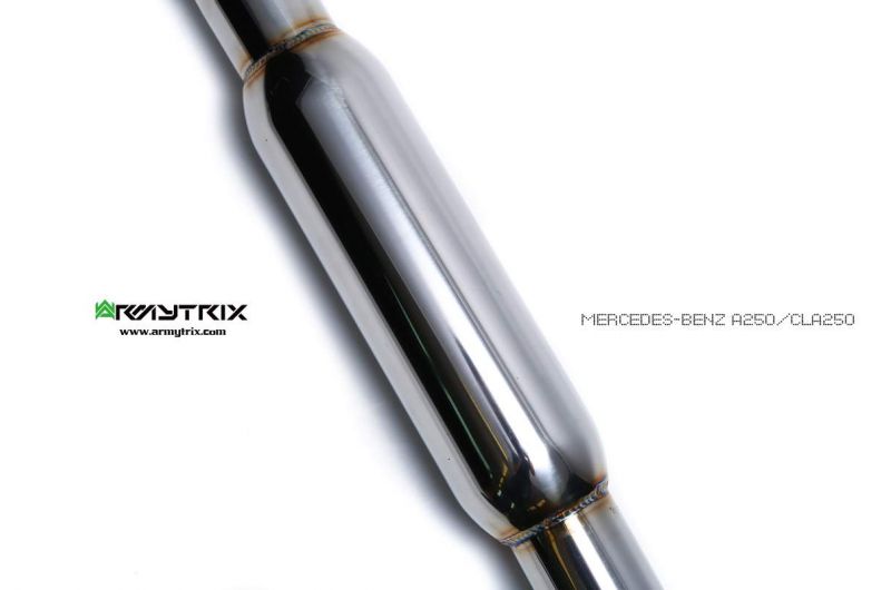 Armytrix Stainless Steel Valvetronic Cat Back Exhaust System Mercedes CLA180/CLA200/CLA250 C117 16-19 2WD Only