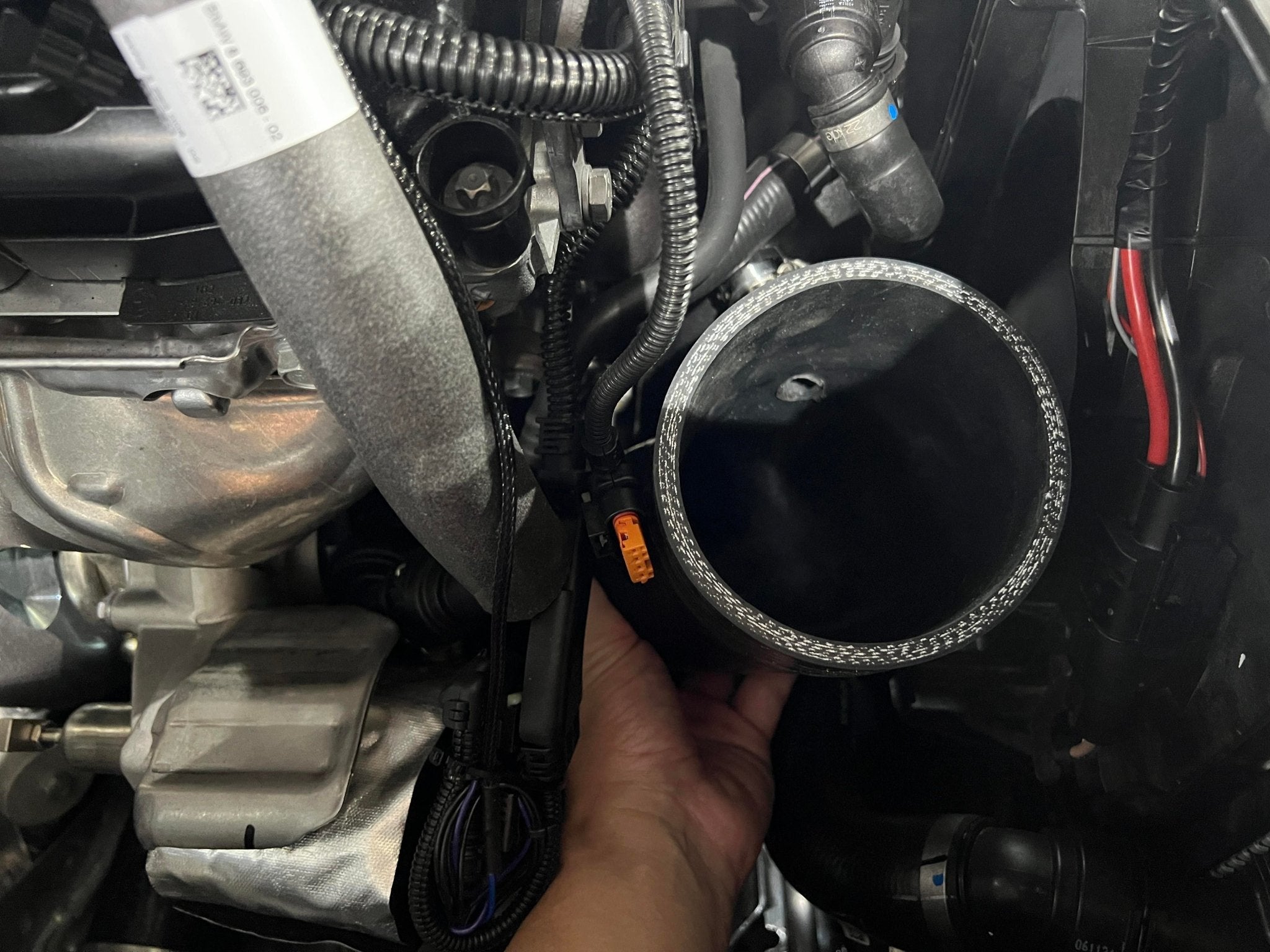 MST Turbo Inlet Pipe for BMW B58 G series/Toyota Supra A90 A91/BMW Z4 (Only compatible with MST Intake Kits) (BW - B5805H) - Nine Motorsport