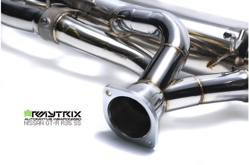 Armytrix Stainless Steel Racing Edition Y-Pipe Back Exhaust System (102mm) Nissan GT-R R35 07+