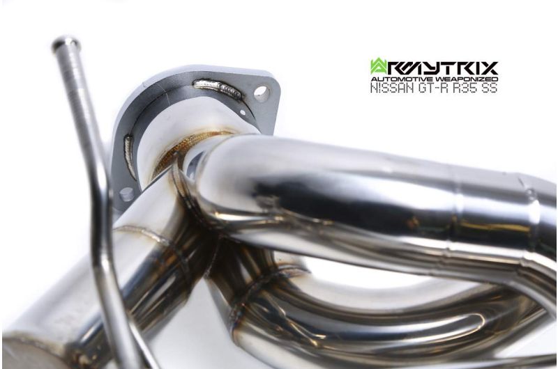 Armytrix Stainless Steel Racing Edition Y-Pipe Back Exhaust System (102mm) Nissan GT-R R35 07+