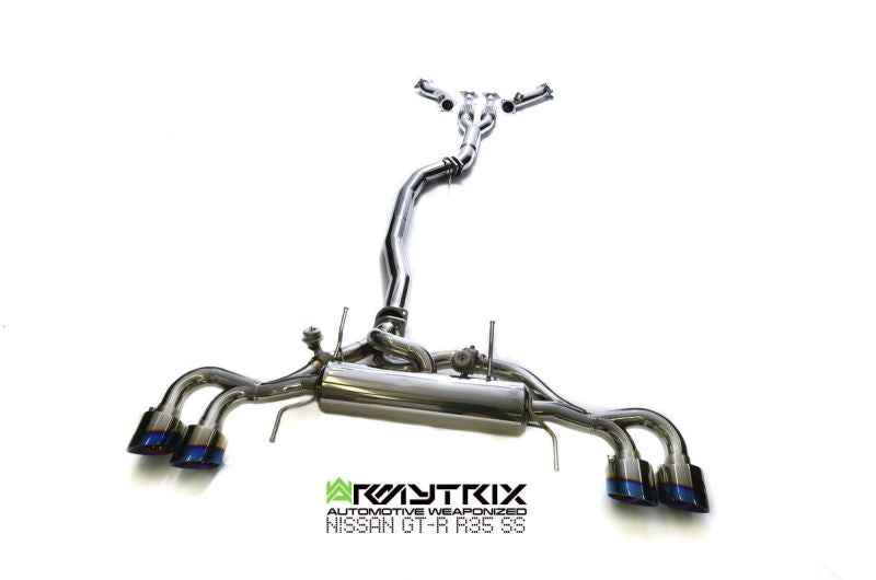 Armytrix Stainless Steel Racing Edition Y-Pipe Back Exhaust System (102mm) Nissan GT-R R35 07+