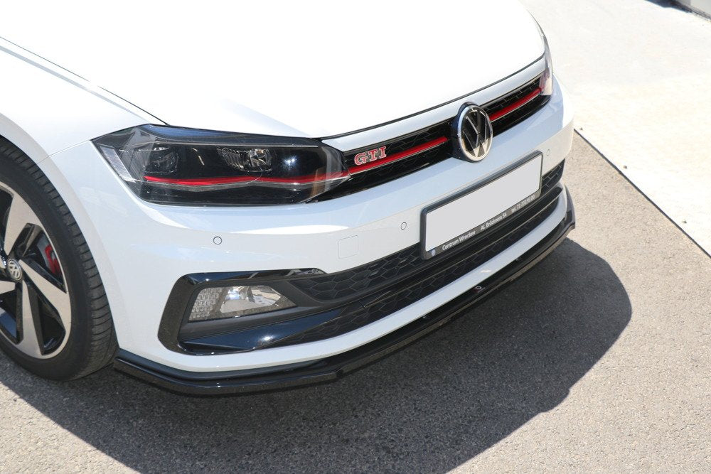 Maxton Design Front Splitter V1 VW Polo Mk6 GTI