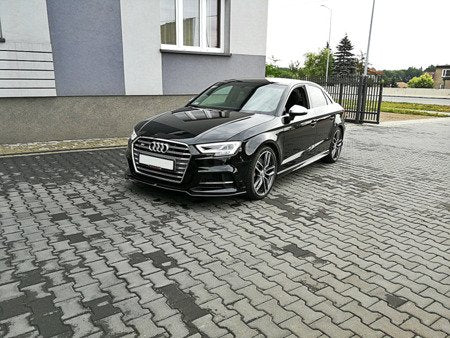Maxton Design Front Splitter Audi S3 / A3 S-Line 8V Fl V2