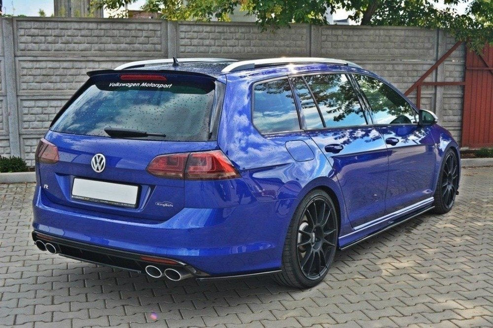 Maxton Design VW Golf Mk7 R Wagon Rear Side Splitters