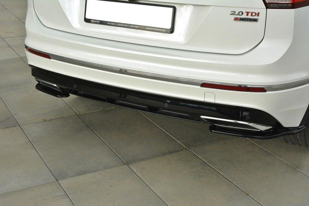 Maxton Design VW Tiguan Mk2 R-Line Rear Side Splitters