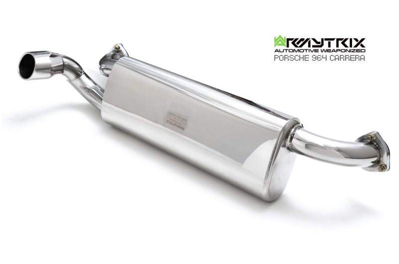 Armytrix Stainless Steel Valvetronic Cat Back Exhaust System Porsche 911 Carrera 964 89-93