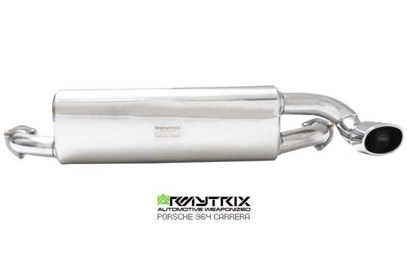 Armytrix Stainless Steel Valvetronic Cat Back Exhaust System Porsche 911 Carrera 964 89-93