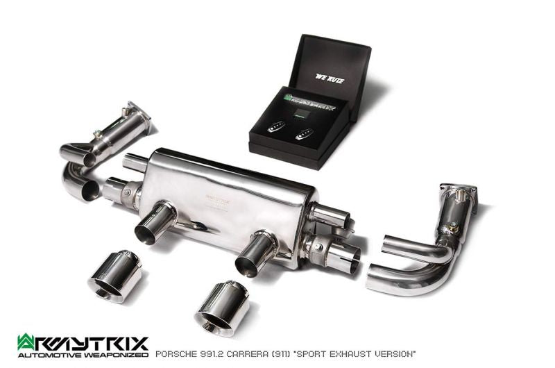 Armytrix Stainless Steel Valvetronic Cat Back Exhaust System (Suits Sports Exhaust Version Only)