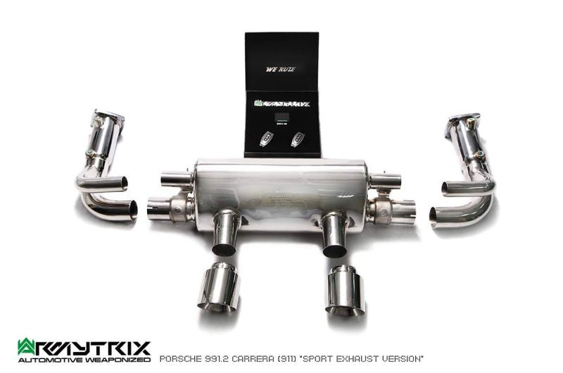 Armytrix Stainless Steel Valvetronic Cat Back Exhaust System (Suits Sports Exhaust Version Only)