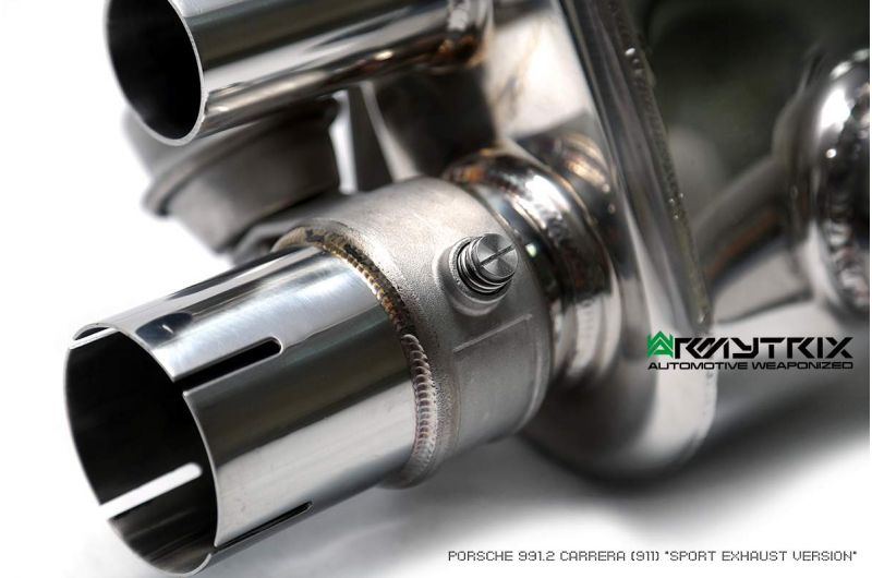 Armytrix Stainless Steel Valvetronic Cat Back Exhaust System (Suits Sports Exhaust Version Only)