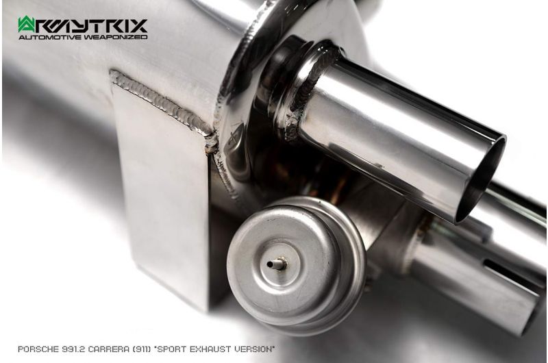 Armytrix Stainless Steel Valvetronic Cat Back Exhaust System (Suits Sports Exhaust Version Only)