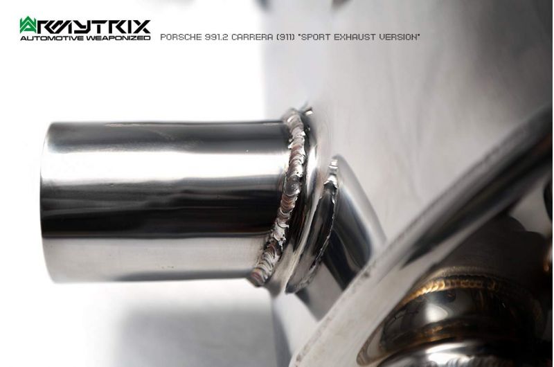 Armytrix Stainless Steel Valvetronic Cat Back Exhaust System (Suits Sports Exhaust Version Only)
