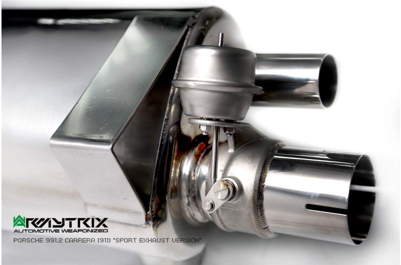 Armytrix Stainless Steel Valvetronic Cat Back Exhaust System (Suits Sports Exhaust Version Only)
