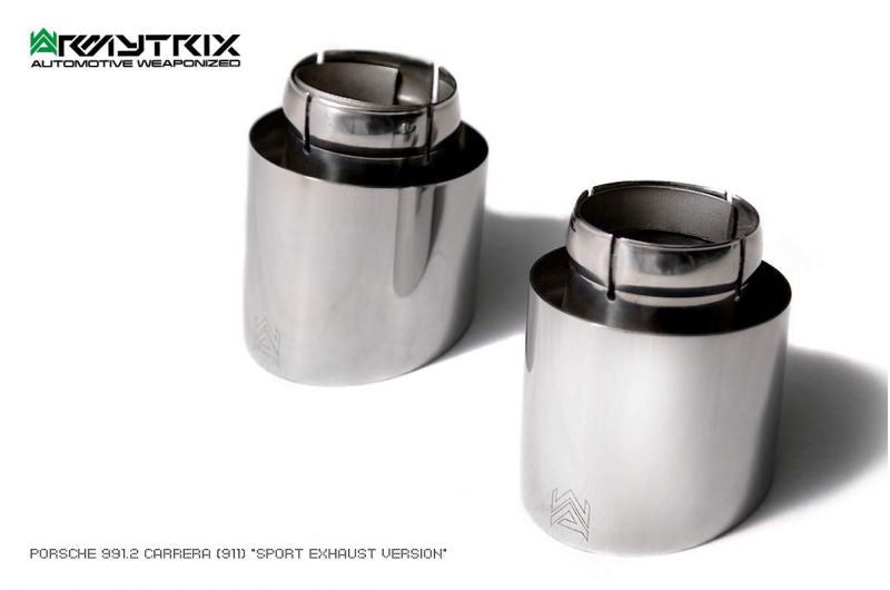 Armytrix Stainless Steel Valvetronic Cat Back Exhaust System (Suits Sports Exhaust Version Only)