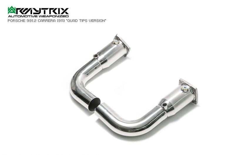 Armytrix Stainless Steel Valvetronic Cat Back Exhaust System (Suits Quad Tip Only)