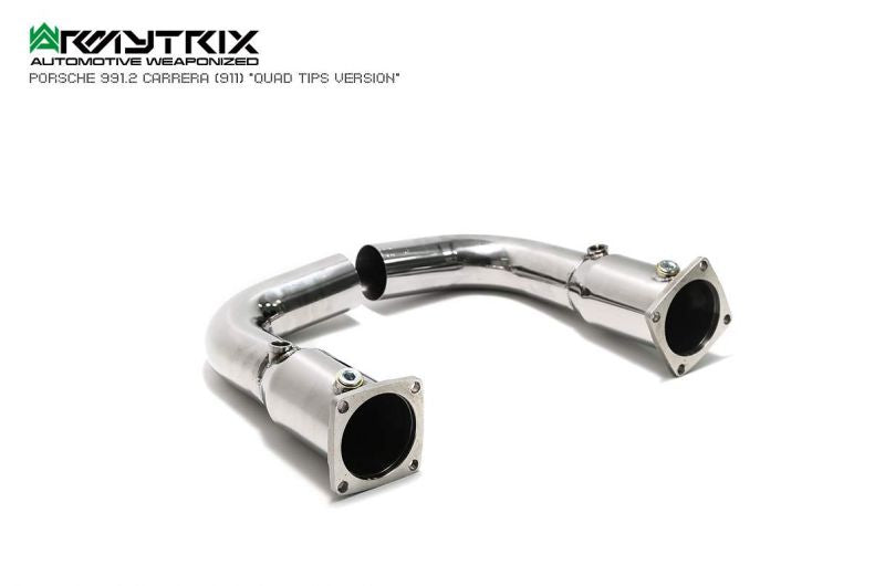Armytrix Stainless Steel Valvetronic Cat Back Exhaust System (Suits Quad Tip Only)