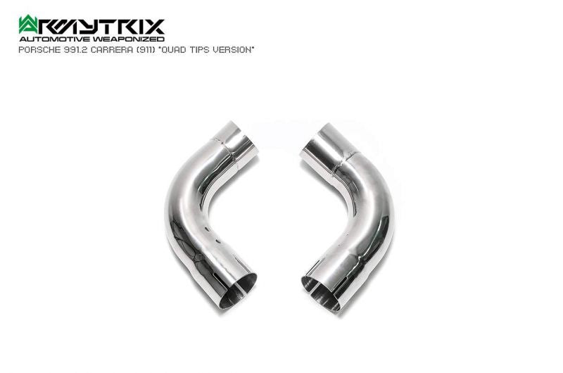 Armytrix Stainless Steel Valvetronic Cat Back Exhaust System (Suits Quad Tip Only)