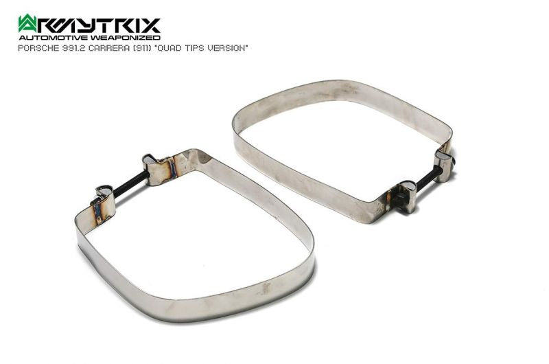 Armytrix Stainless Steel Valvetronic Cat Back Exhaust System (Suits Quad Tip Only)