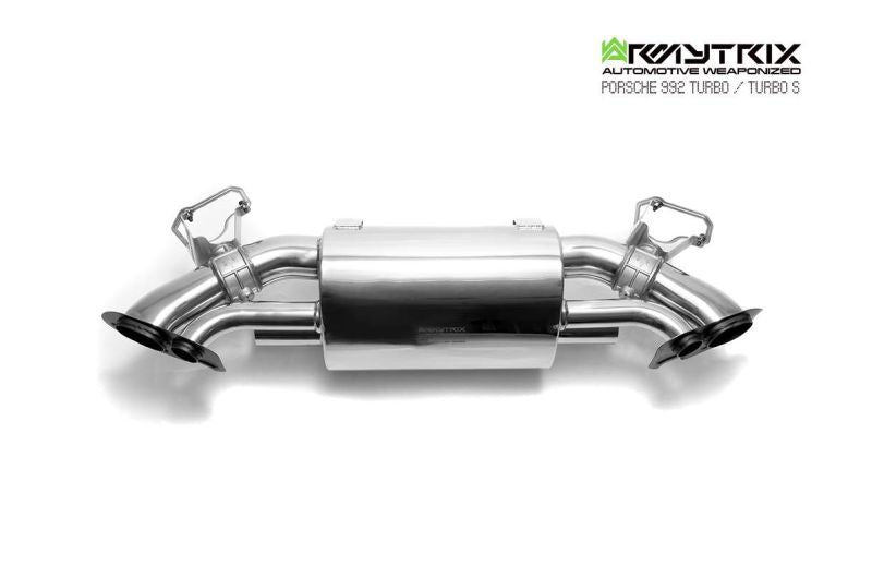 Armytrix Stainless Steel Valvetronic Cat Back Exhaust System Porsche 911 Carrera/Carrera4/Carrera S/Carrera4S/Carrera GTS 992 19+, Porsche 911 Turbo/Turbo S 992 20+